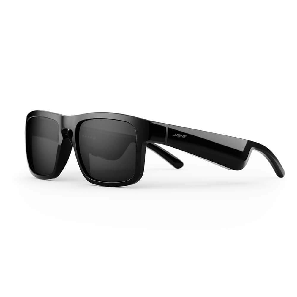 Bose Frames Tenor, Smart Glasses, Bluetooth Audio Sunglasses, with Open Ear Headphones, Rectangular, Black - Image 5