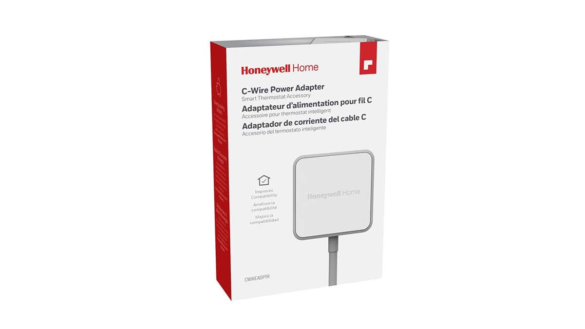 Honeywell Home CWIREADPTR C-Wire Power Adapter, White - Image 2