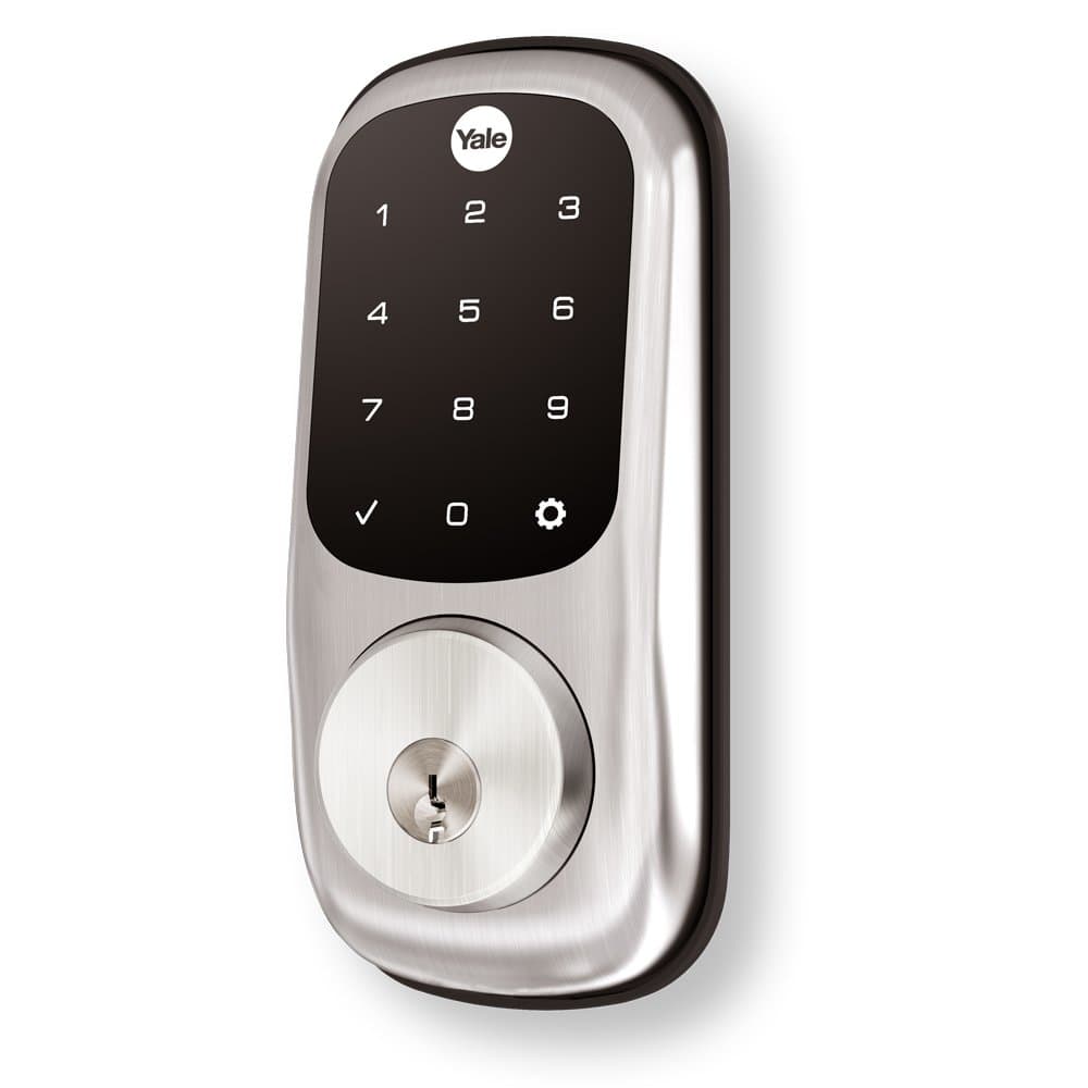 Yale Assure Lock Deadbolt, Satin Nickel Digital Touchscreen Keypad with Z-Wave for Code Entry and Remote Access and Backup Key, YRD226-ZW2-619 - Image 3