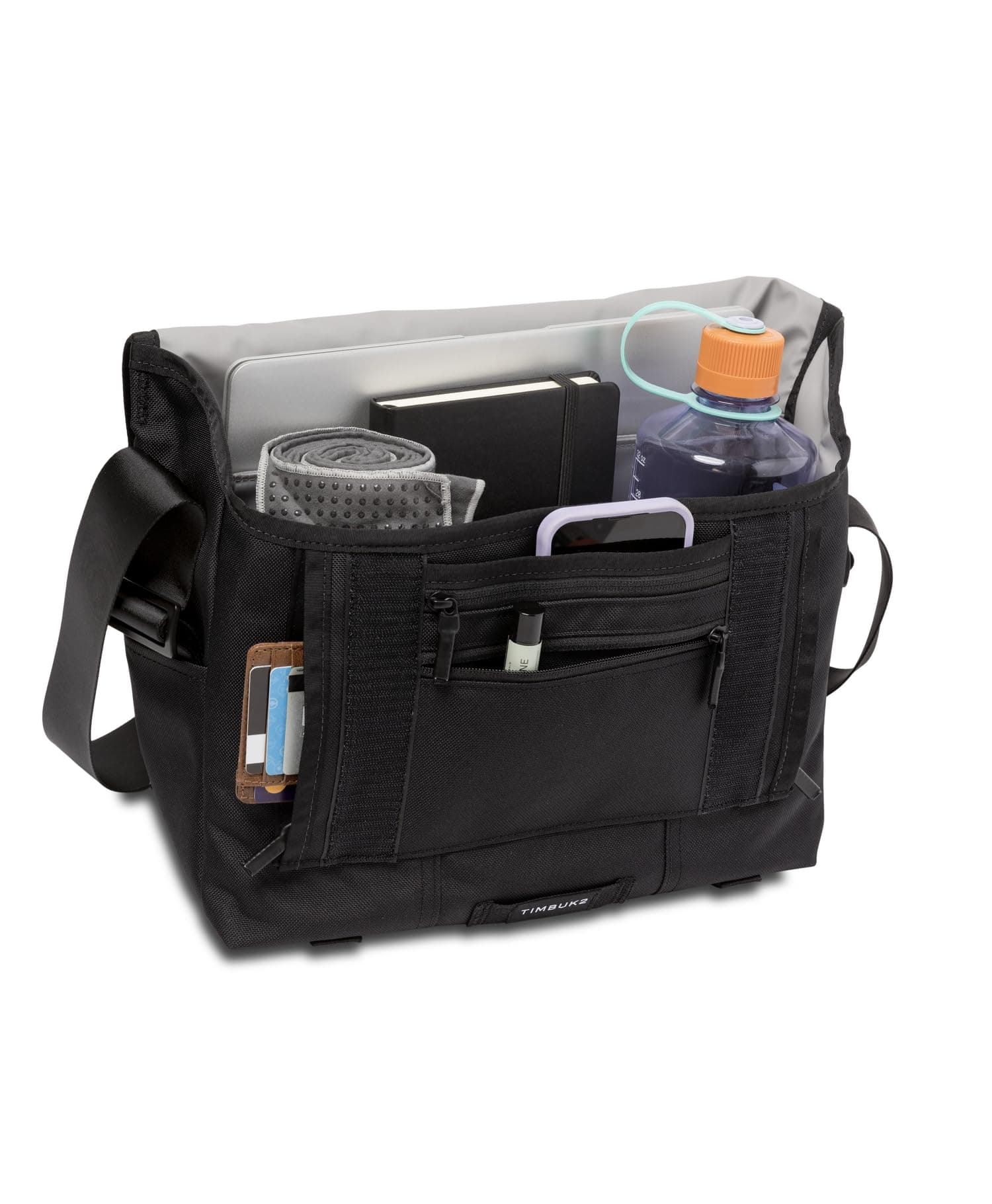 Timbuk2 Classic Messenger Bag, Jet Black, Medium - Image 6