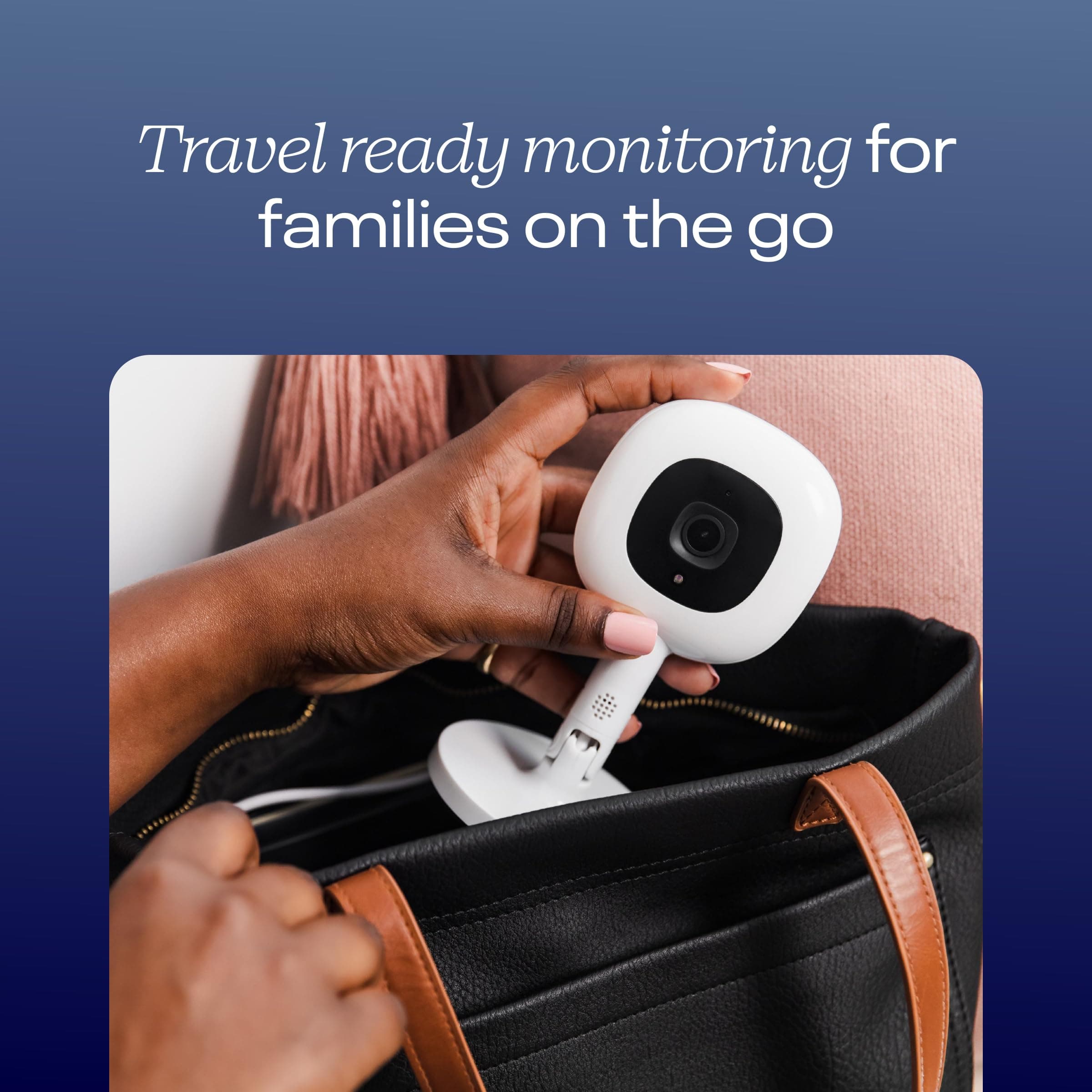 Nanit Pro Smart Baby Monitor & Flex Stand - 1080p Wi-Fi Video Camera, 2-Way Audio, Sound/Motion/Cry Notifications, Night Vision, and Breathing Band - Image 7