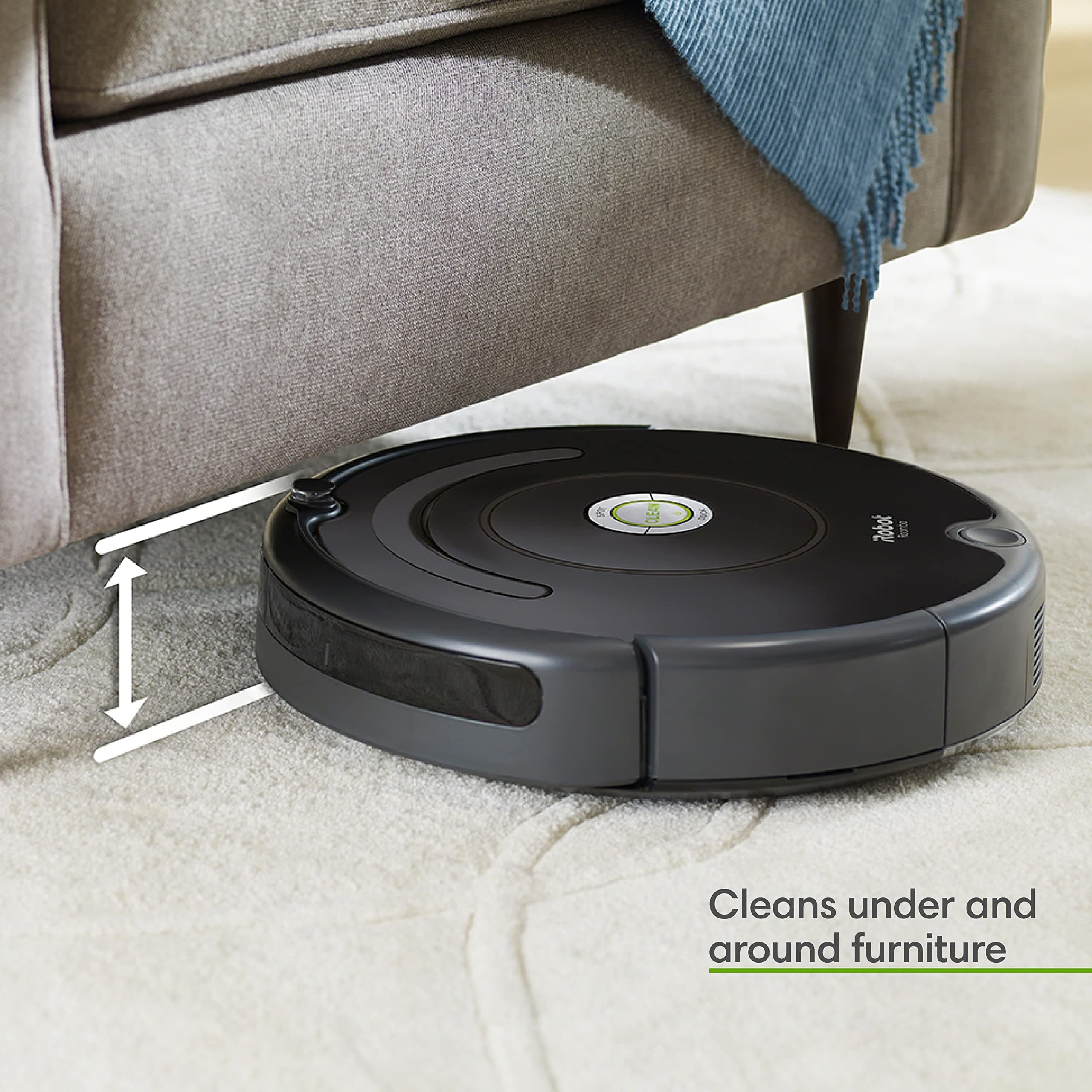 iRobot Roomba 675 Robot Vacuum - Easy to use, Power-Lifting Suction, Multi-Surface Cleaning, Smart Navigation Cleans in Neat Rows, Self-Charging, Alexa - Image 5