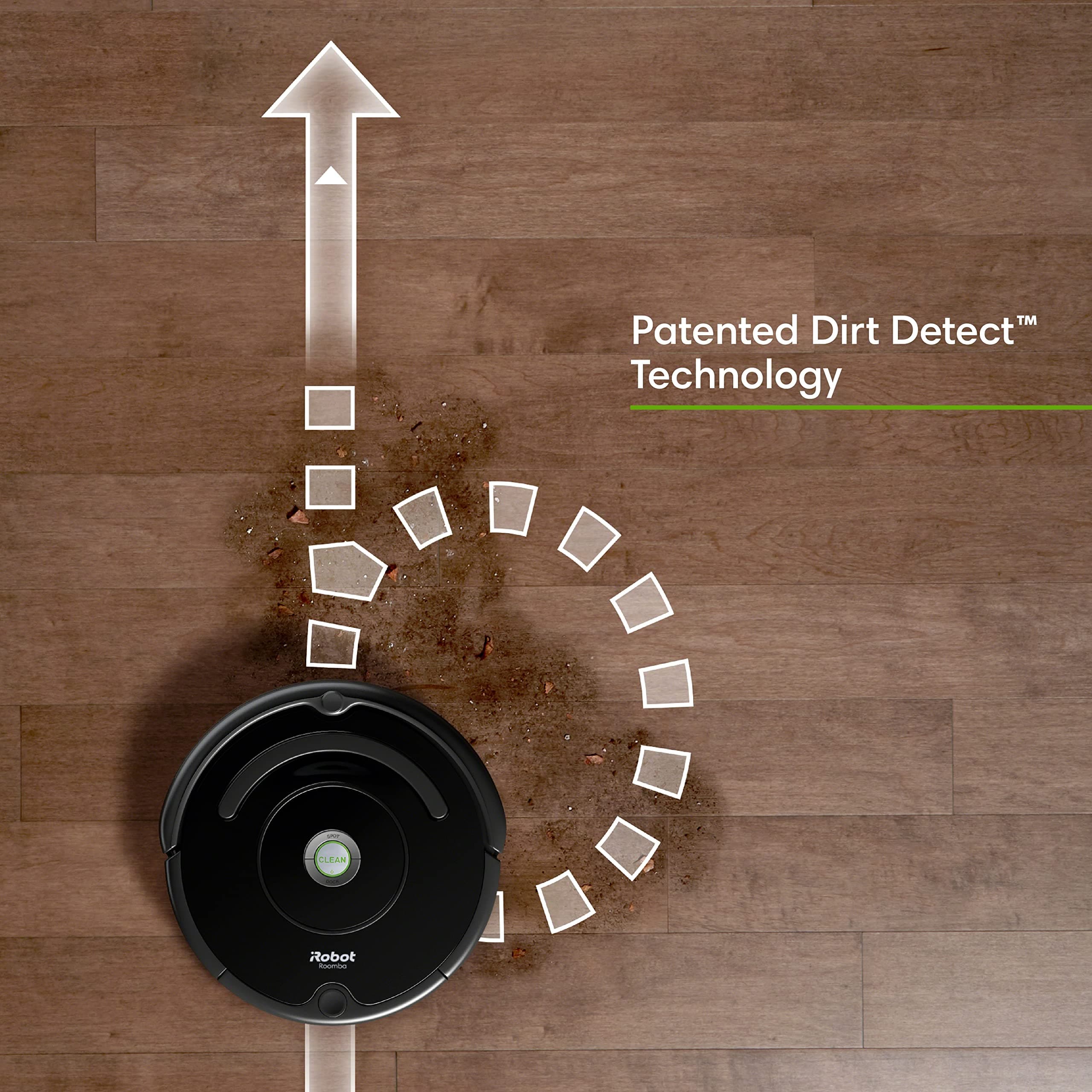iRobot Roomba 675 Robot Vacuum - Easy to use, Power-Lifting Suction, Multi-Surface Cleaning, Smart Navigation Cleans in Neat Rows, Self-Charging, Alexa - Image 6
