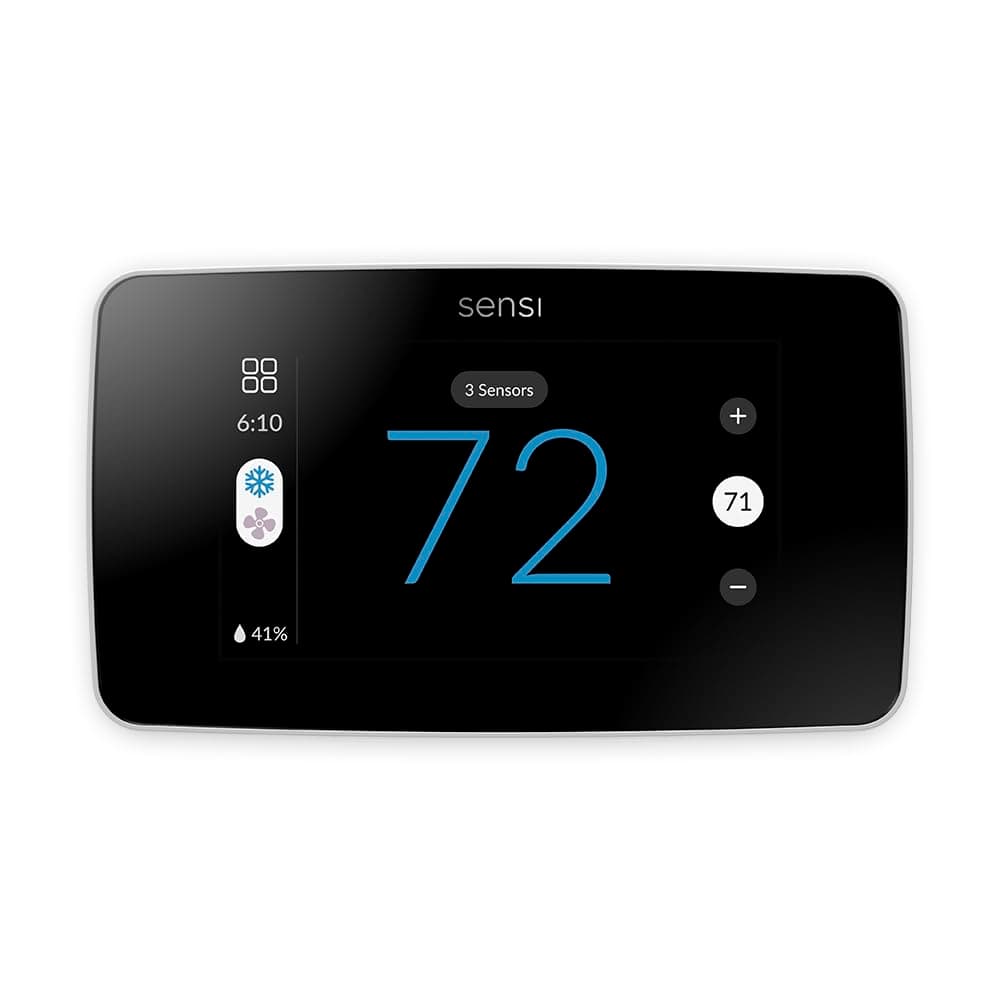 Sensi Touch 2 Smart Thermostat Wi-Fi, Alexa, Energy Star Certified, ST76