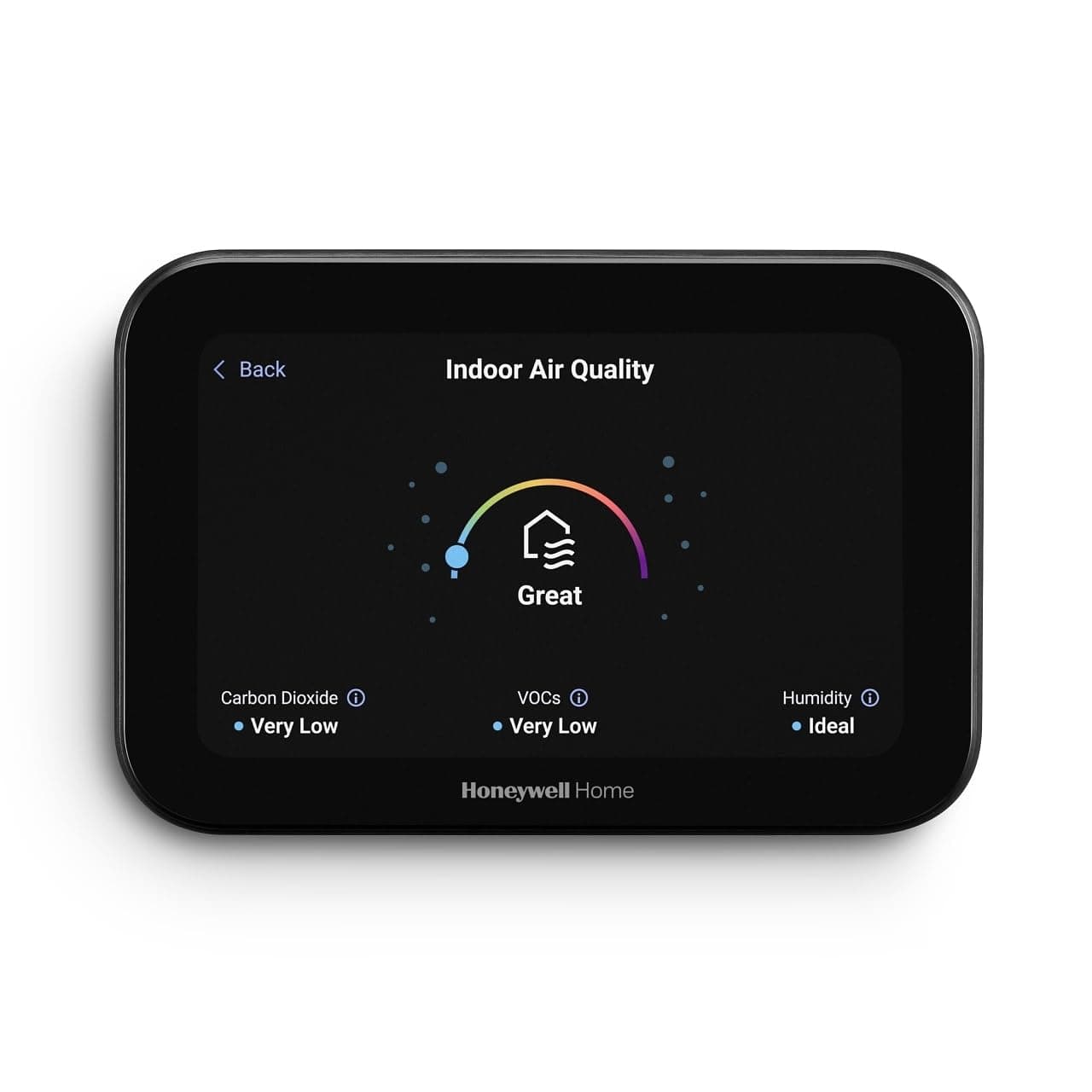 Honeywell Home THX1200B6 ElitePRO™ S1200 Smart Thermostat, 5" Touchscreen, Black - Image 5