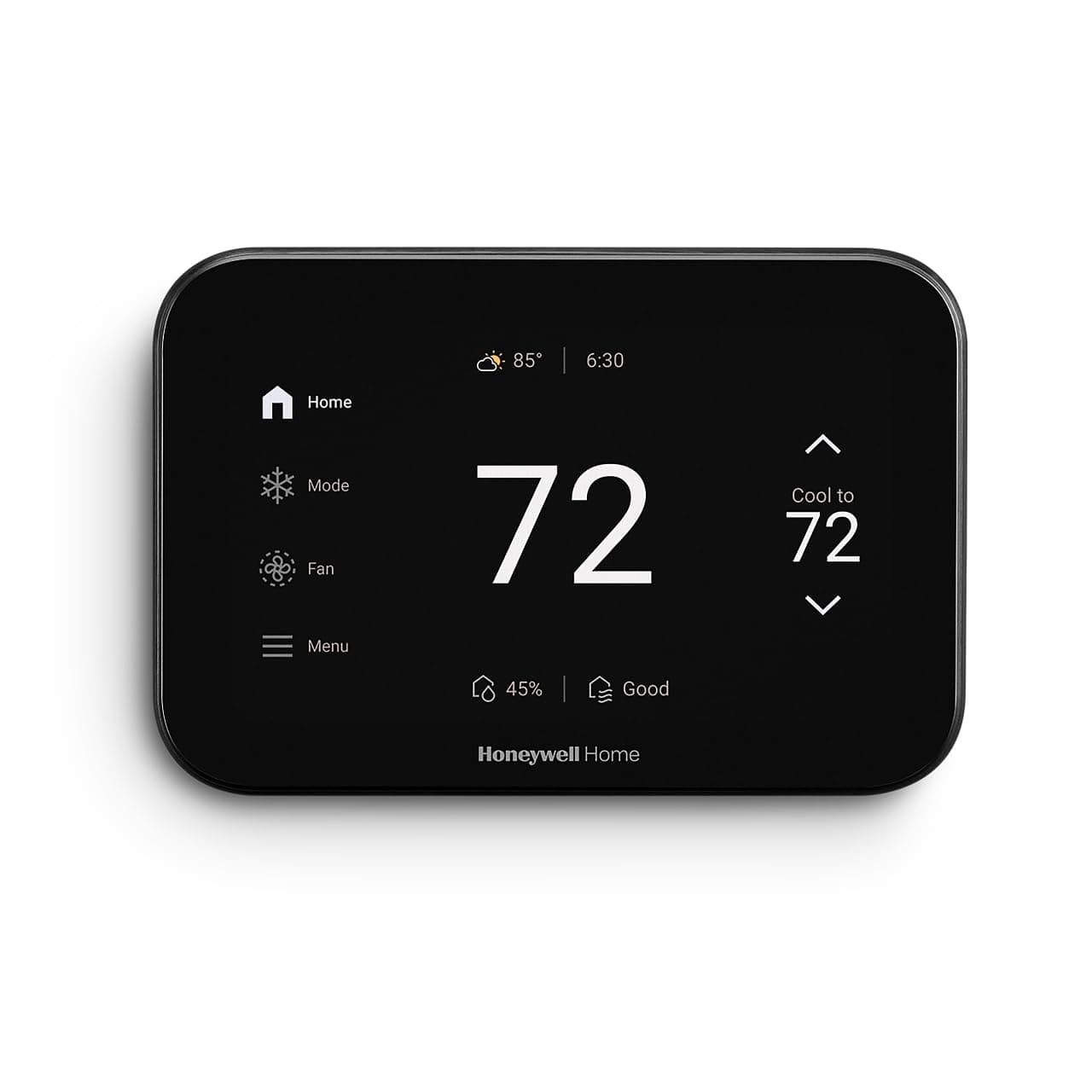 Honeywell Home THX1200B6 ElitePRO™ S1200 Smart Thermostat, 5" Touchscreen, Black - Image 2