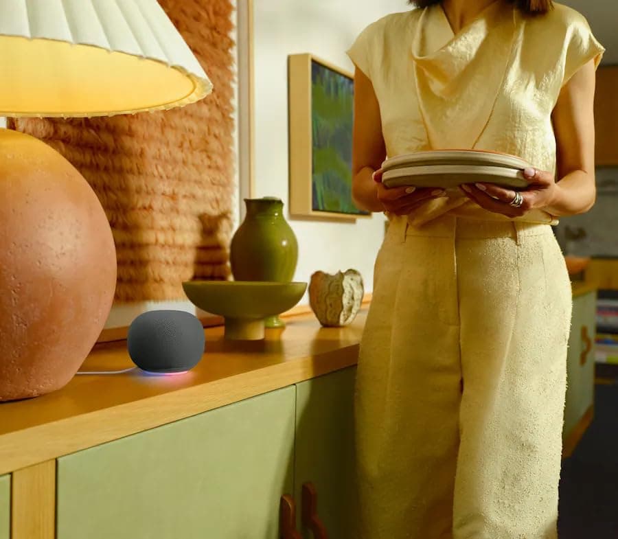 Google - Premium Audio Speaker- 360-Degree Sound (Porcelain) - Image 6