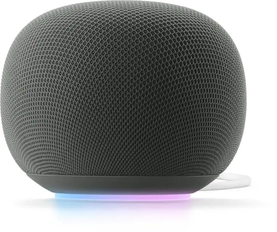 Google - Premium Audio Speaker- 360-Degree Sound (Porcelain)