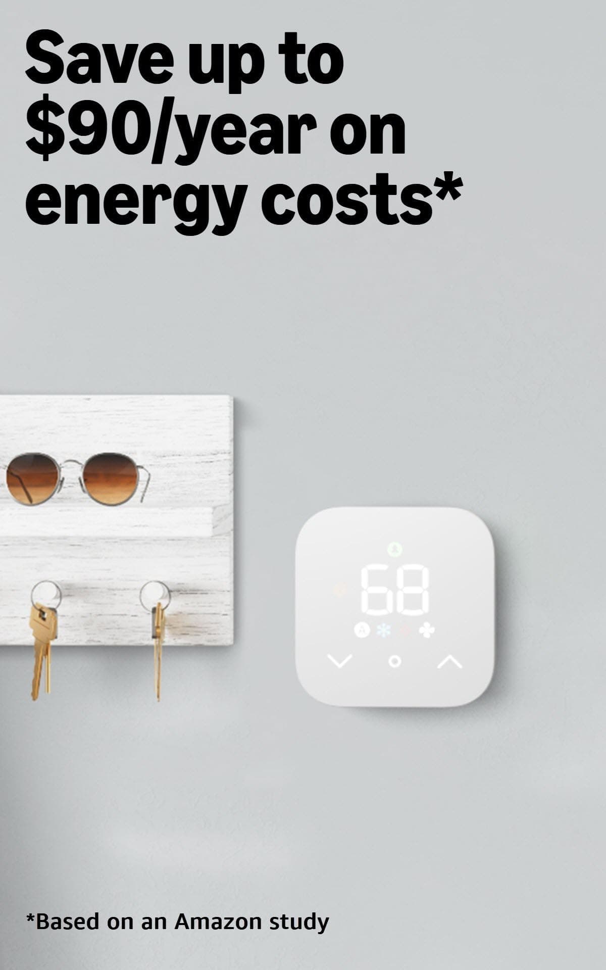 Amazon Smart Thermostat, Save money and energy, Works with Alexa and Ring, C-wire required - Image 5