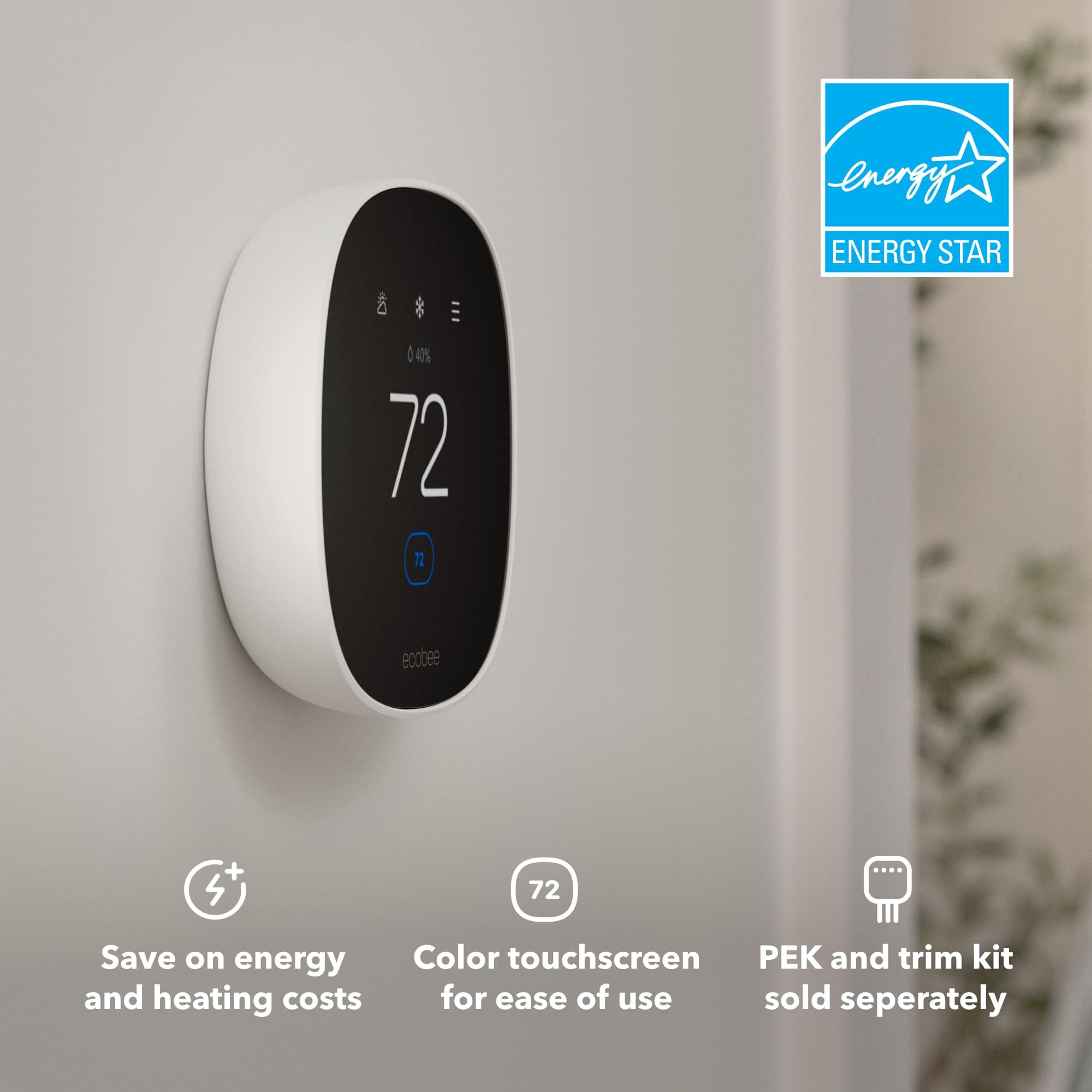 ecobee Smart Thermostat Essential - WiFi Thermostat, Energy Star Certified - Image 5