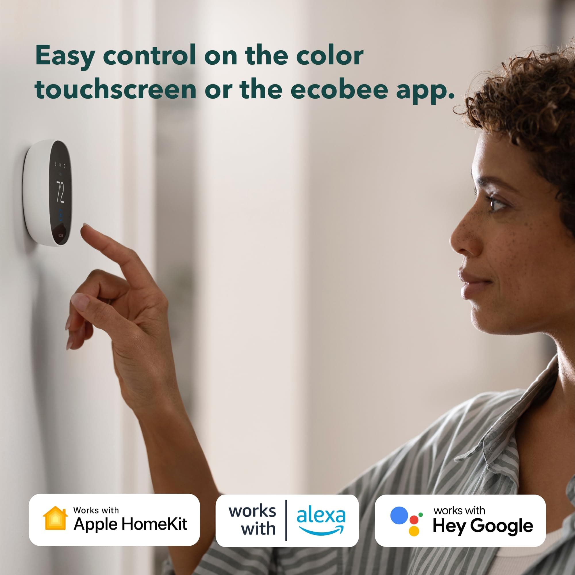 ecobee Smart Thermostat Essential - WiFi Thermostat, Energy Star Certified - Image 6