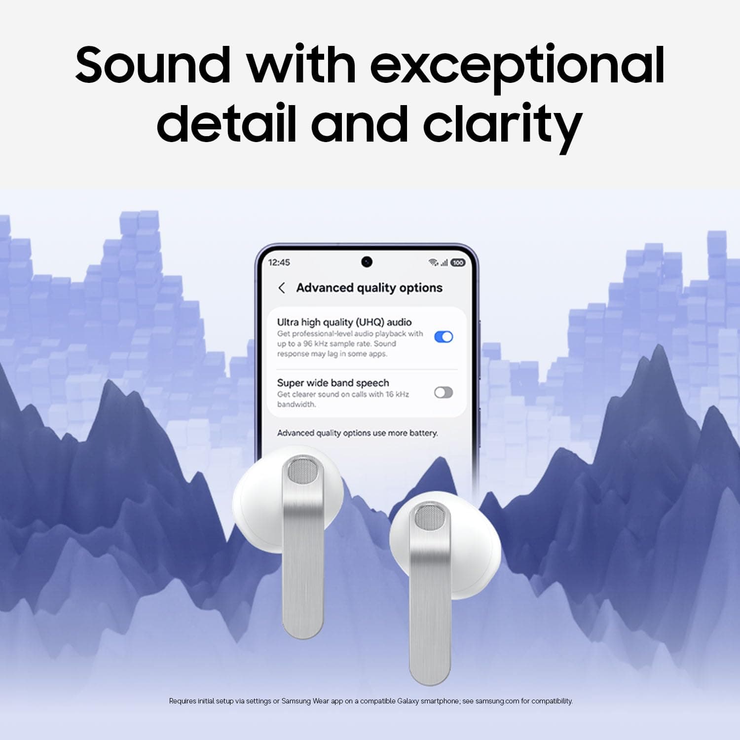 Samsung Galaxy Buds 4 (2026) AI True Wireless Bluetooth Earbuds, Noise Cancelling, Hi-Res Audio, 1-Way Speaker, New Fit, IP54, Live Translation, Black [US Version, 2 Yr Warranty] - Image 3