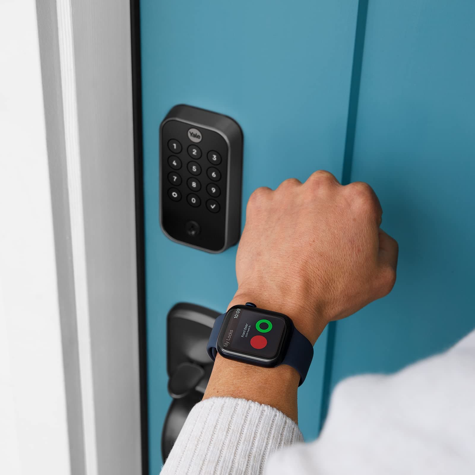 Yale Assure Lock 2 Keypad Deadbolt with Z-Wave, Black Suede - Image 7