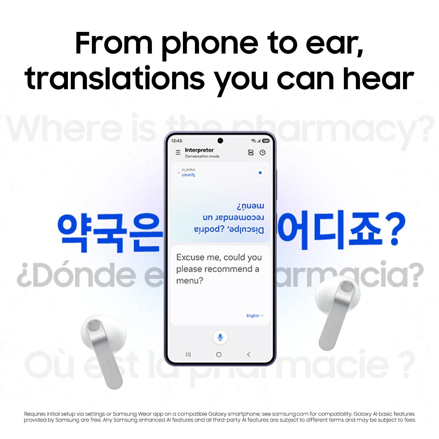 Samsung Galaxy Buds 4 (2026) AI True Wireless Bluetooth Earbuds, Black - Image 12