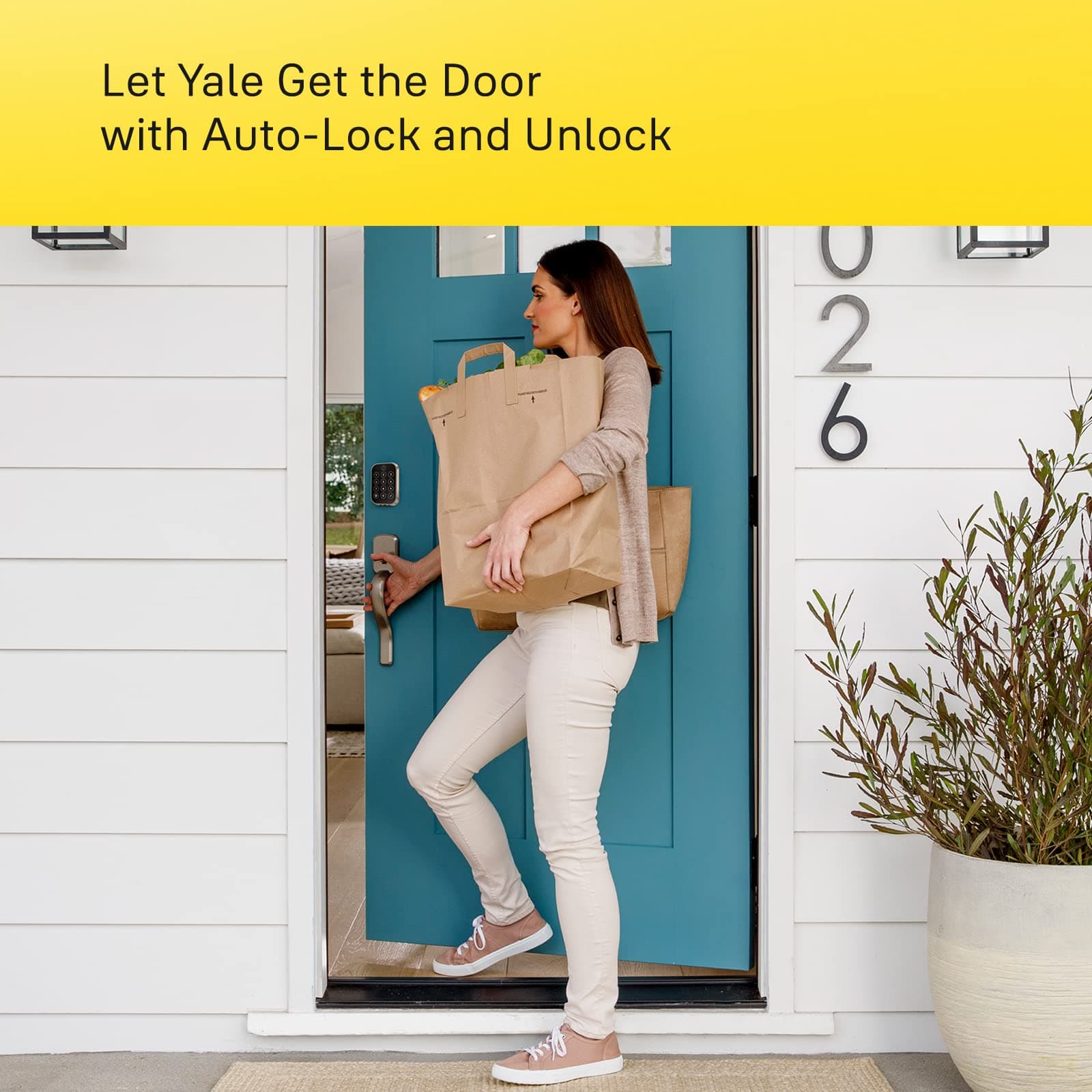 Yale Assure Lock 2 Keypad Deadbolt with Z-Wave, Black Suede - Image 5