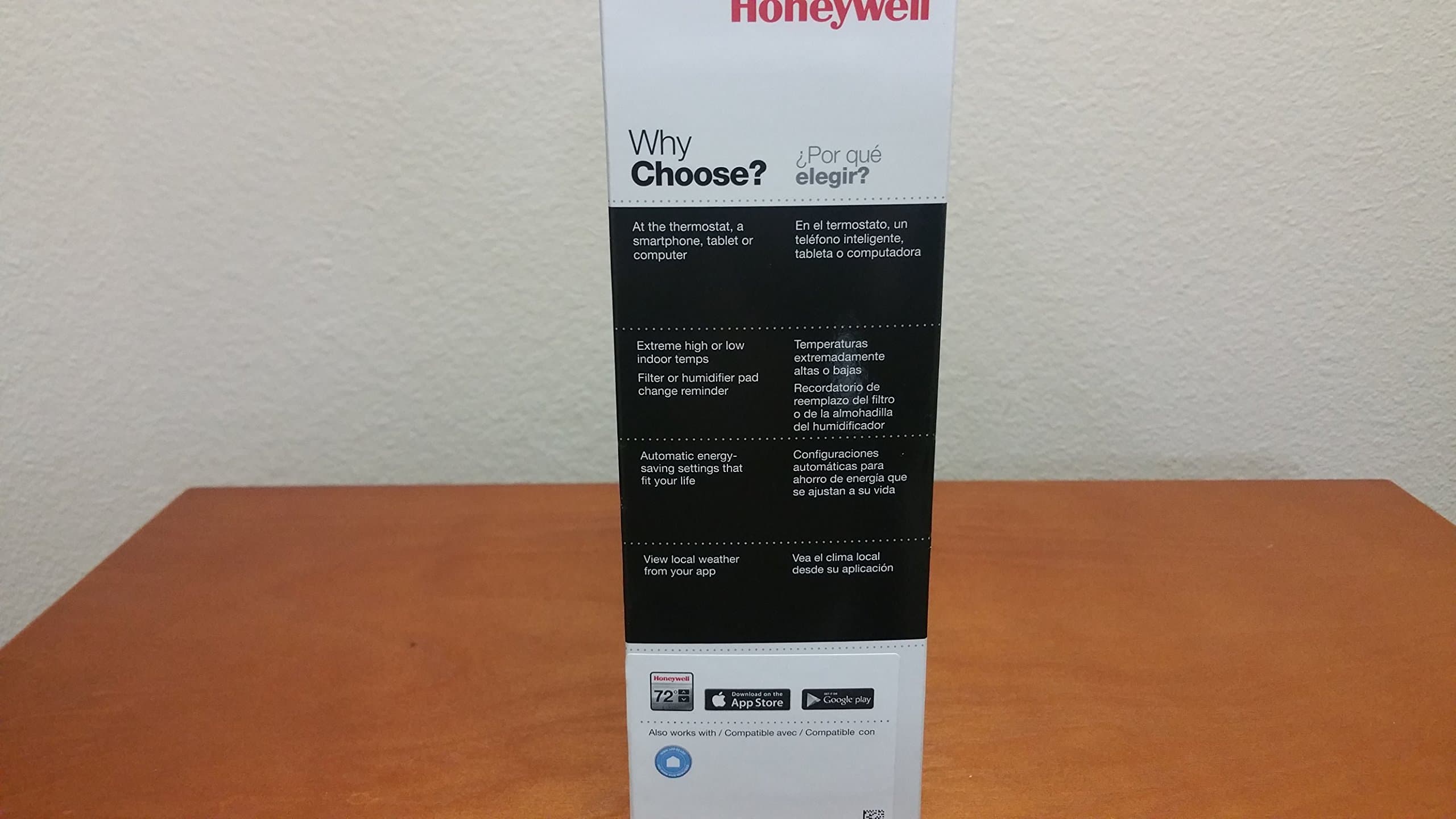 Honeywell Wi-Fi 7-Day Programmable Touchscreen Thermostat - RTH8580WF, "Requires C Wire" - Image 3