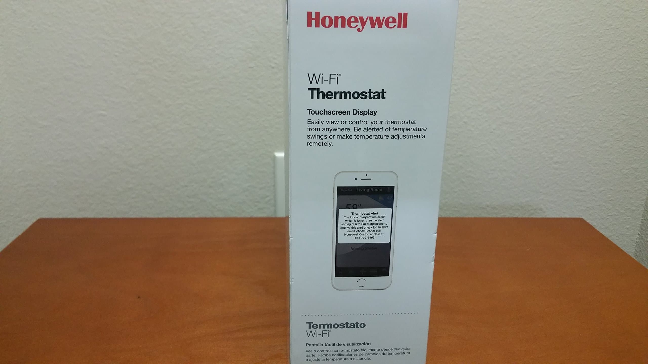 Honeywell Wi-Fi 7-Day Programmable Touchscreen Thermostat - RTH8580WF, "Requires C Wire" - Image 4